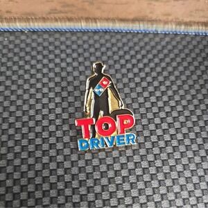 Domino's Pizza "Top Driver" ENAMEL Hat Pin, Shirt Pin 🍕
